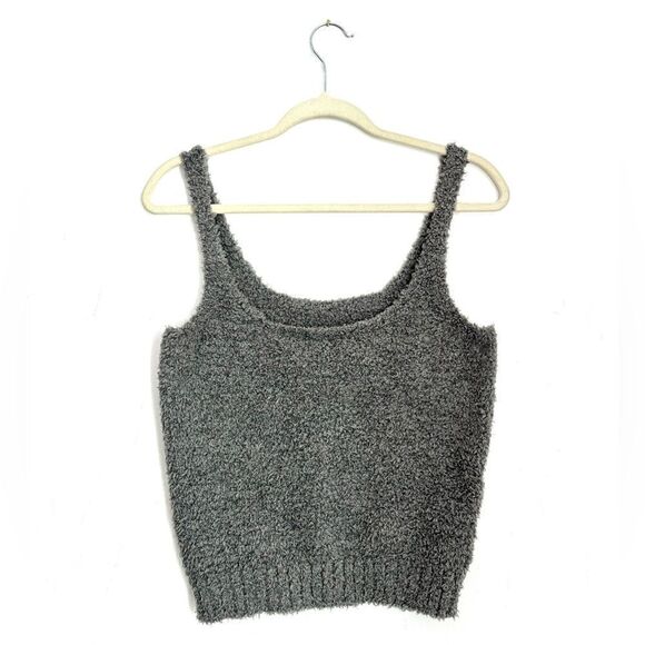 SKIMS Cozy Plus 3 Piece Pant set in grey - Picture 6 of 10